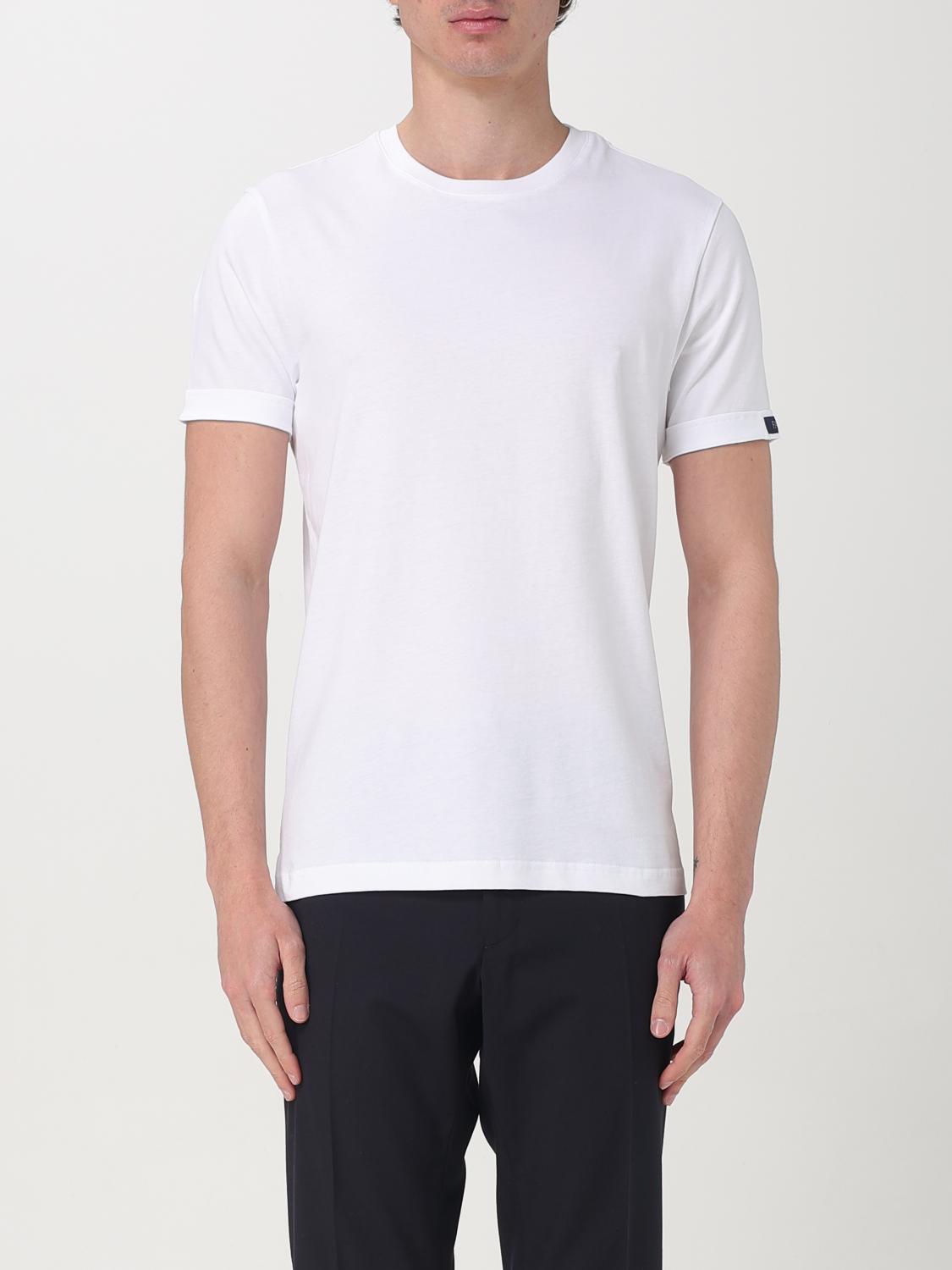 Fay T-shirt Men Color White In White