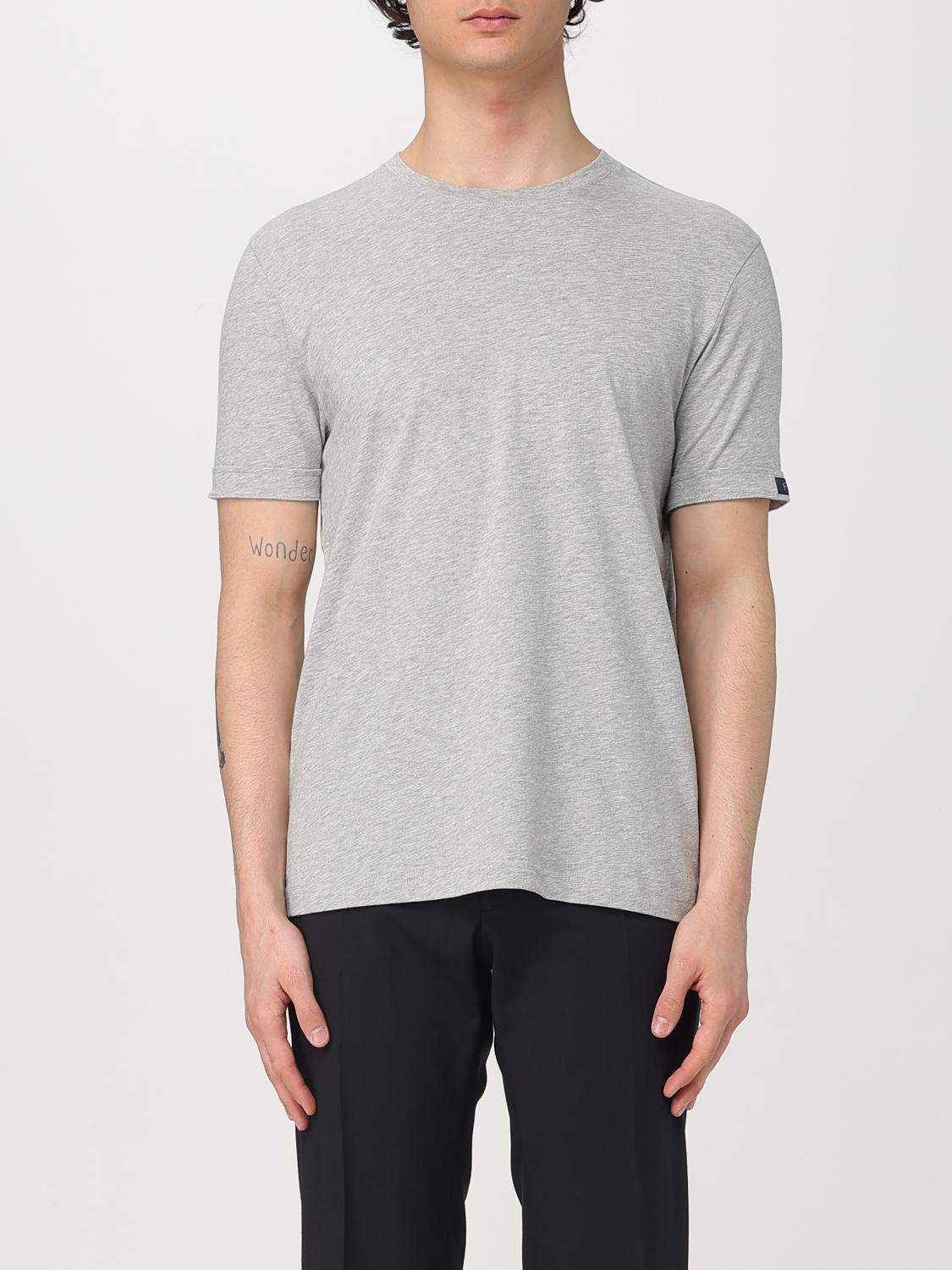 Fay T-Shirt Men color Grey