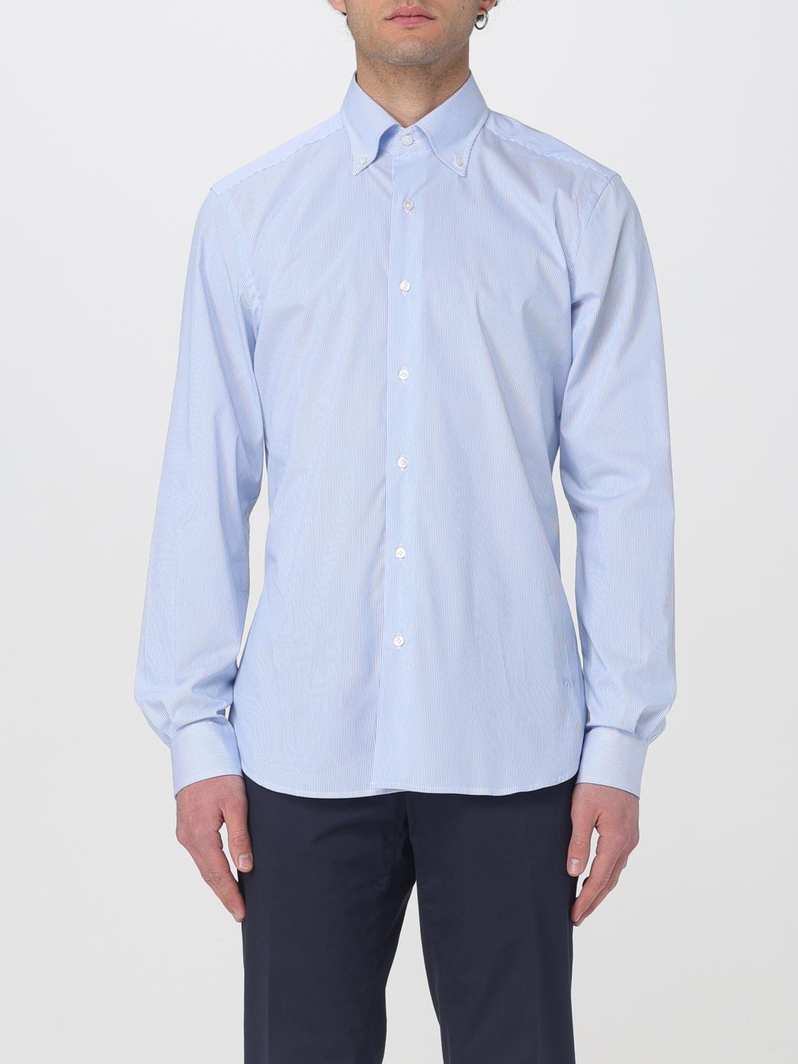 Fay Shirt  Men Color Sky Blue In Sky Blue
