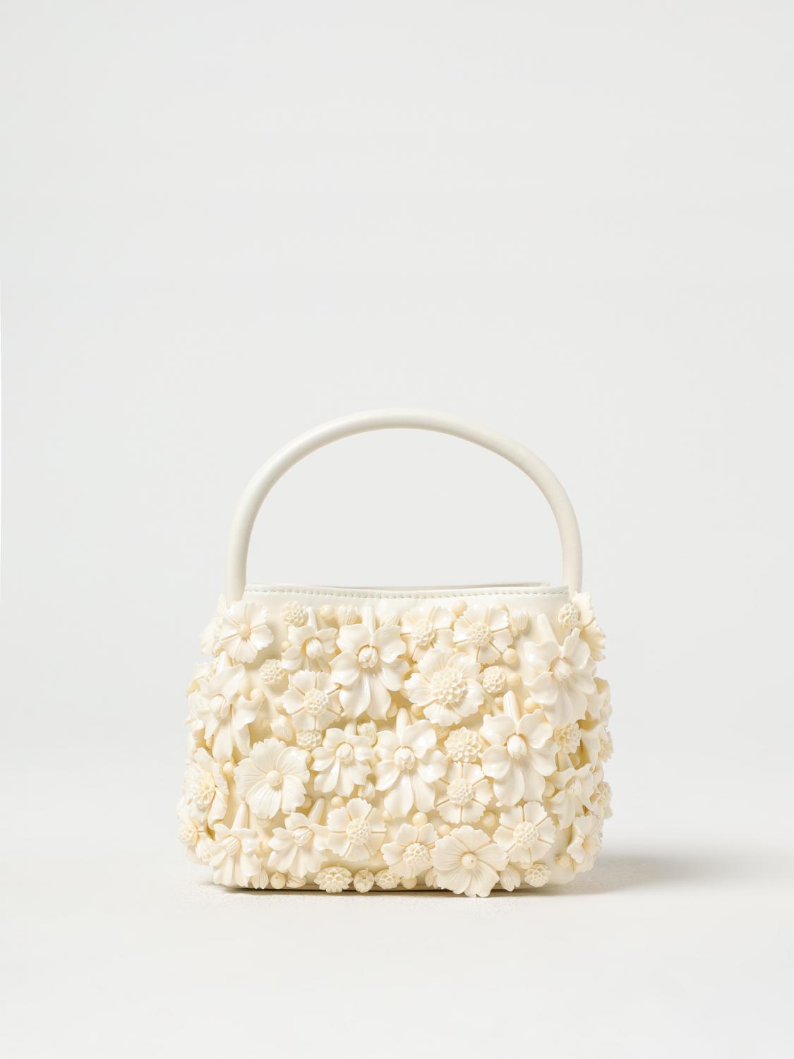 Cult Gaia Solene Mini Top Handle Bag In White