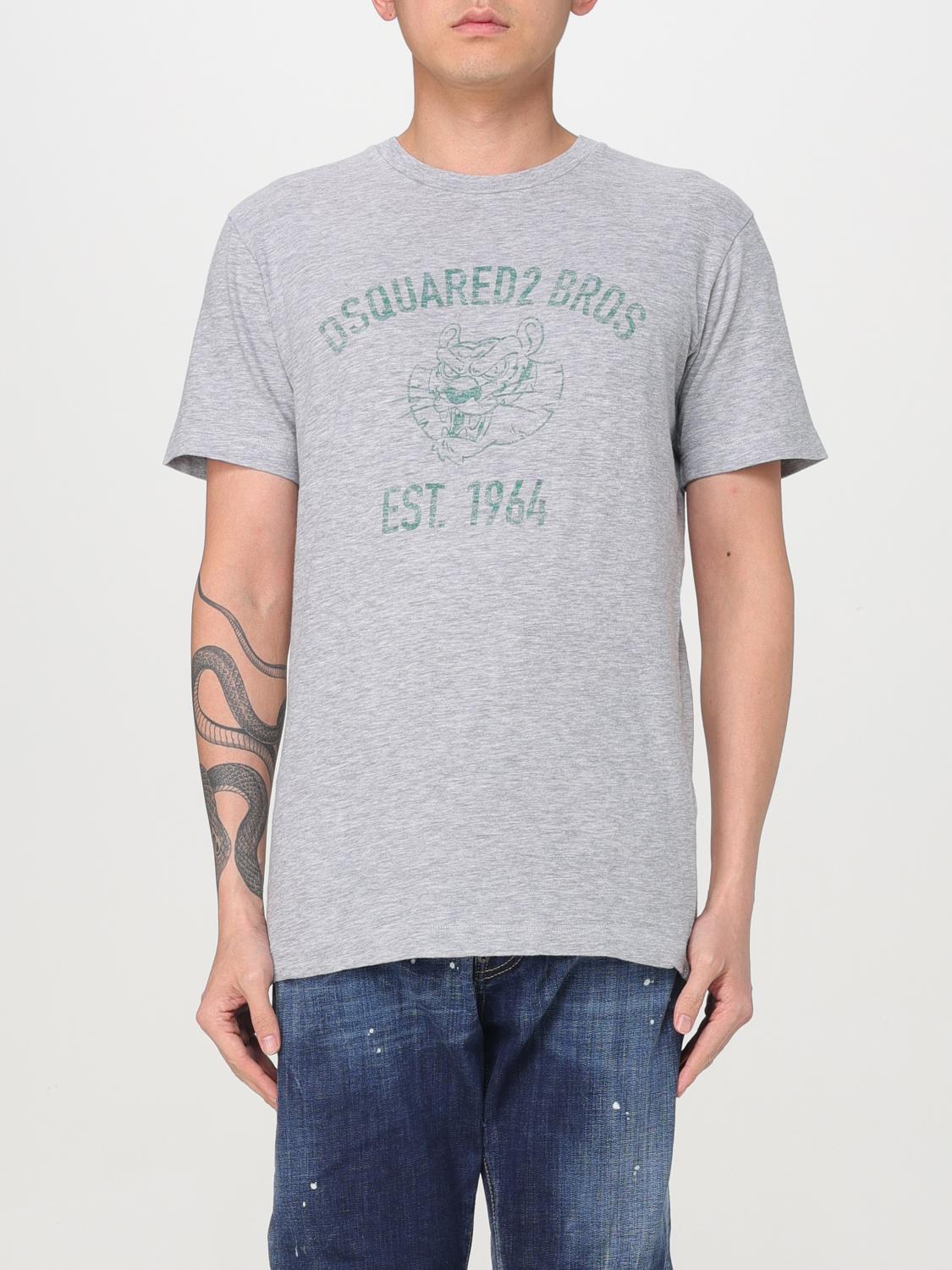 Dsquared2 T-shirt Herren Farbe Grau In Grau