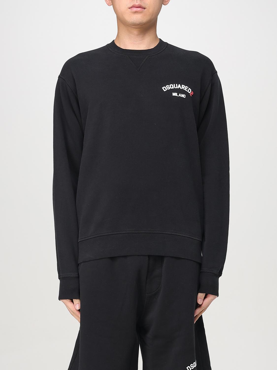 DSQUARED2 SWEATSHIRT DSQUARED2 MEN COLOR BLACK 423007002