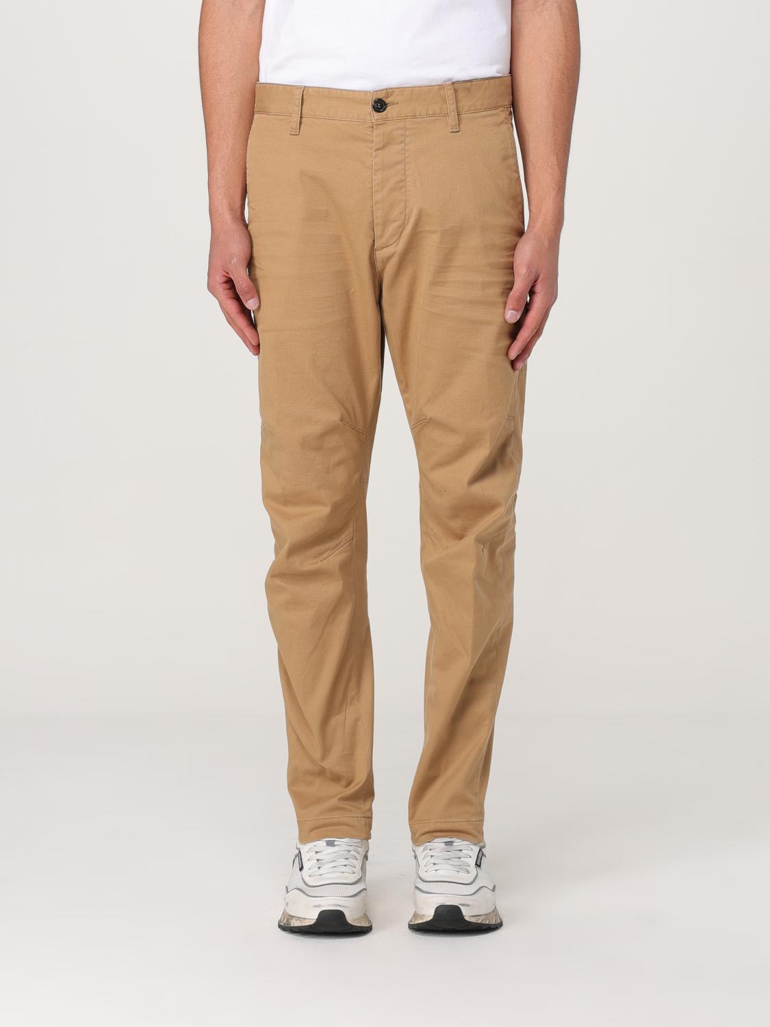 Dsquared2 Pants Men Color Beige In Sand