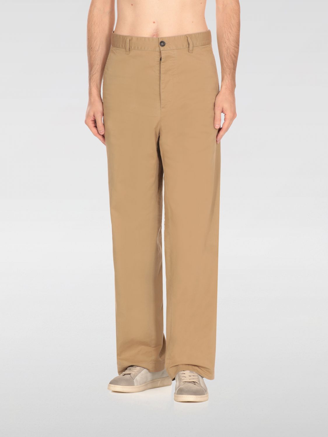 Dsquared2 Button-fastening Trousers In Neutral