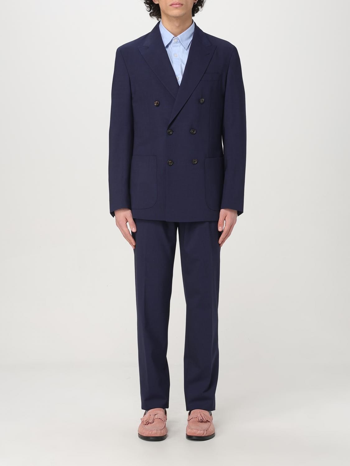 Eleventy Suit Men Color Blue In Blue