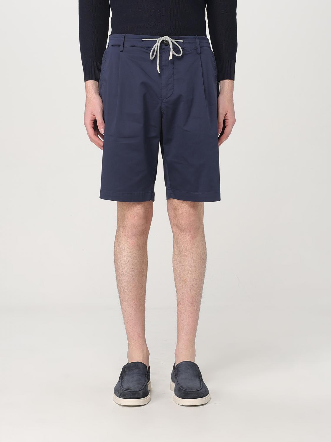 Eleventy Short Men Color Blue In Blue