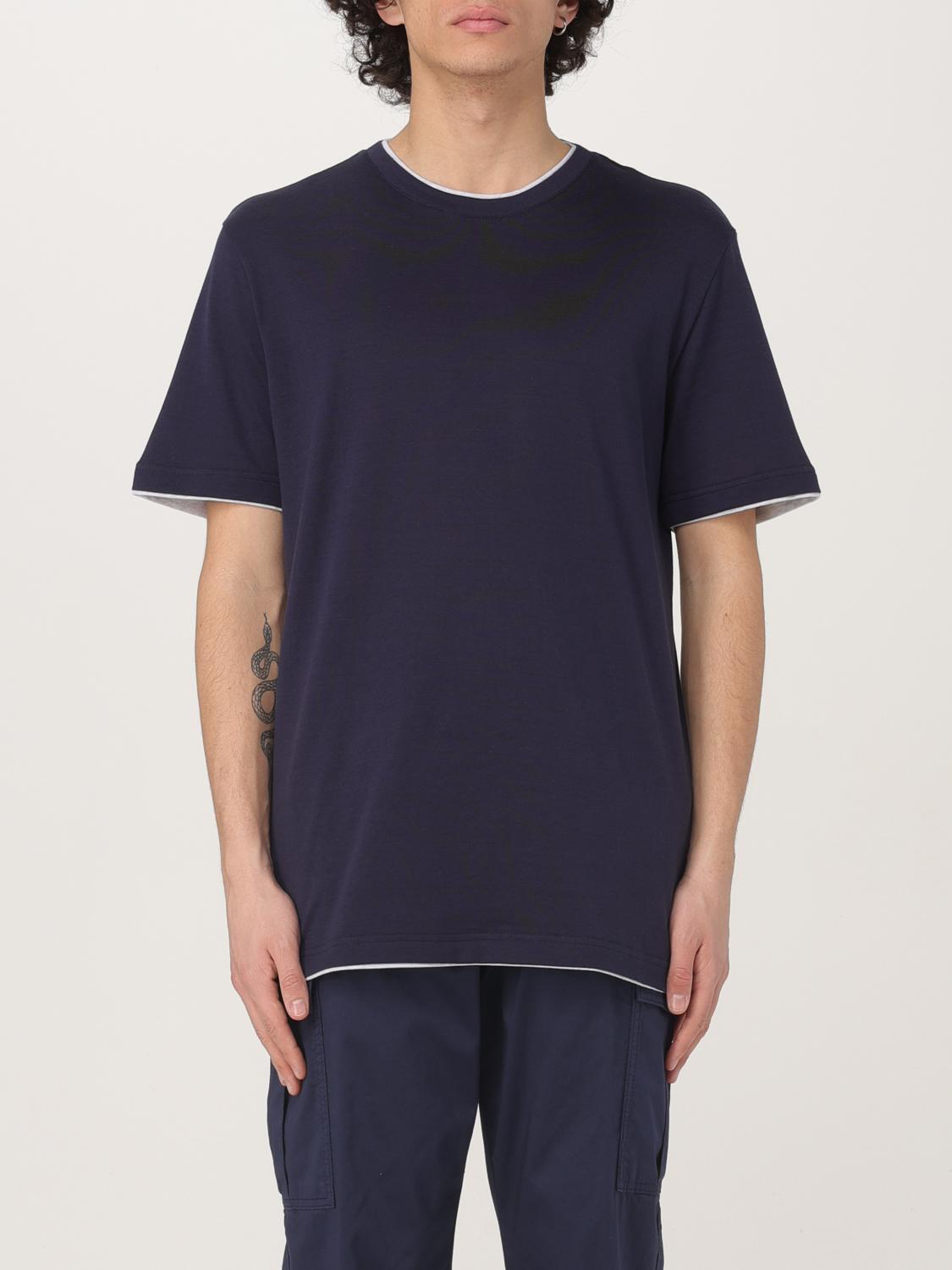 Eleventy T-shirts And Polos In Blue