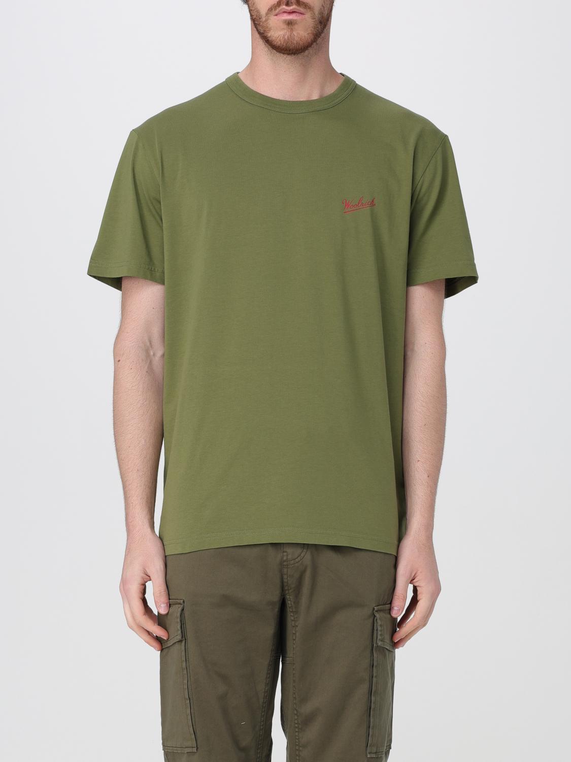 Woolrich Short-sleeved T-shirt In Grün