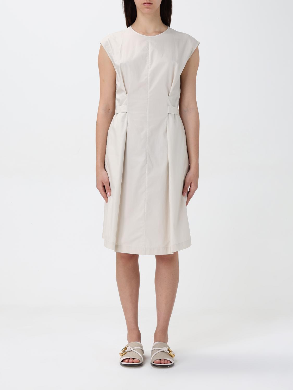 Woolrich Dress Woman Color Beige In Beige