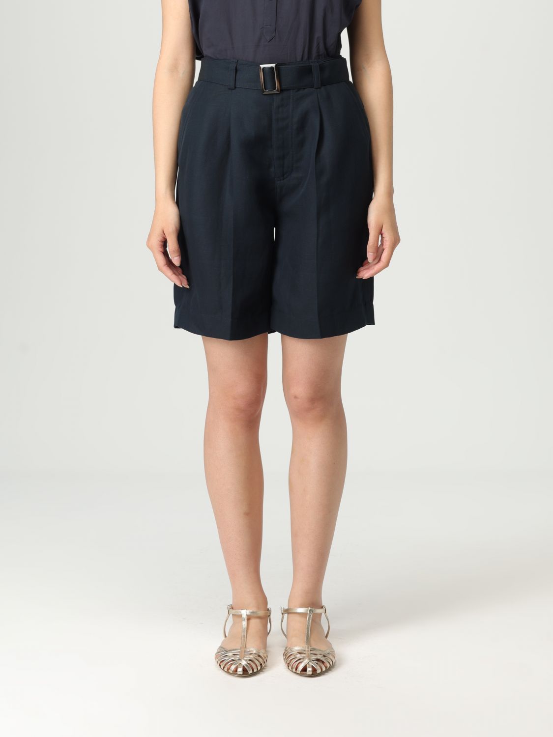 WOOLRICH SHORT WOOLRICH WOMAN COLOR BLUE 423086009