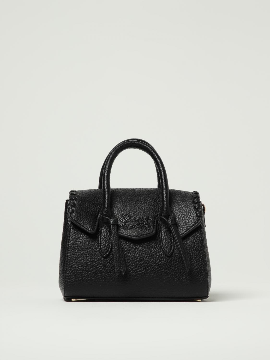 Secret Pon-pon Mini Bag Woman Color Black