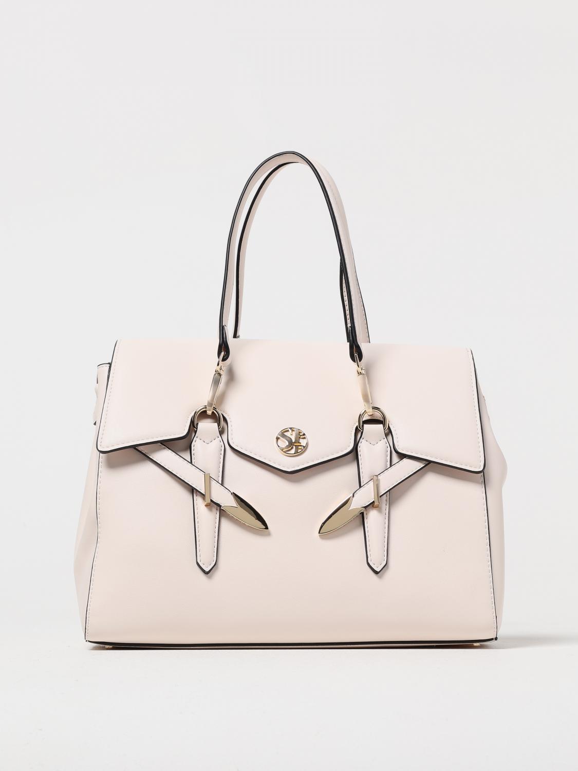 Secret Pon-pon Shoulder Bag Woman Color White In White