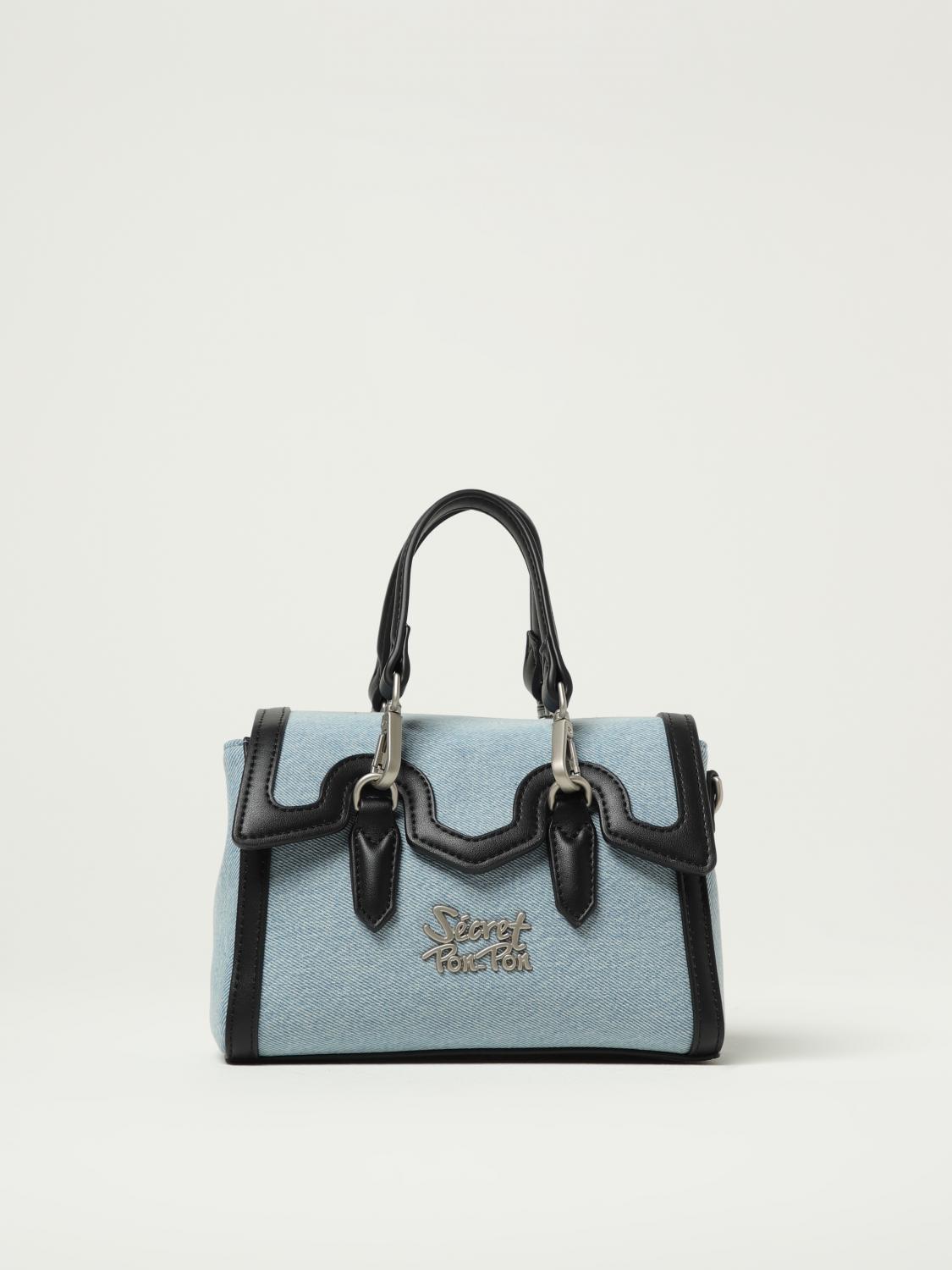 Secret Pon-pon Shoulder Bag  Woman Color Black