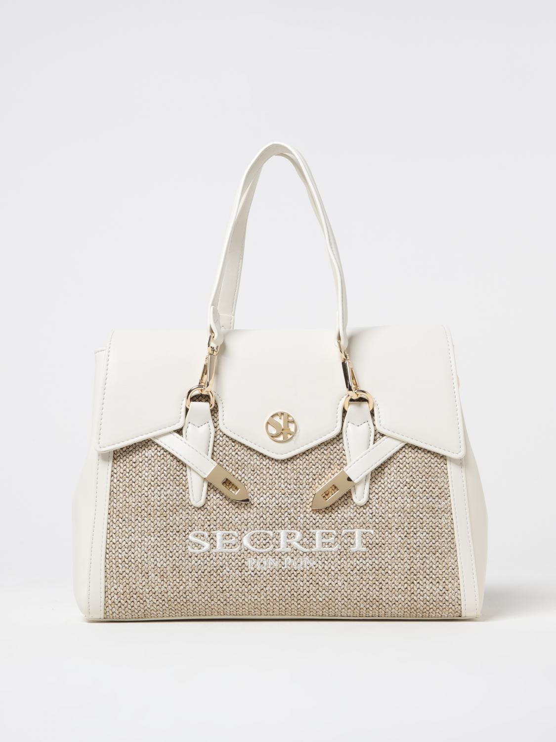 Secret Pon-pon Shoulder Bag  Woman Color White In White