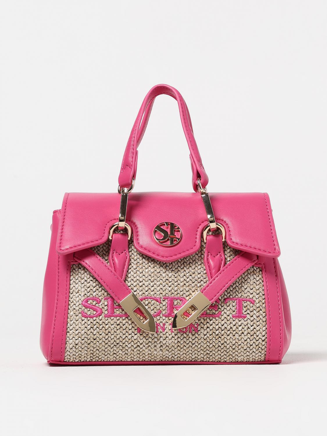Mini Bag SECRET PON-PON Woman color Fuchsia