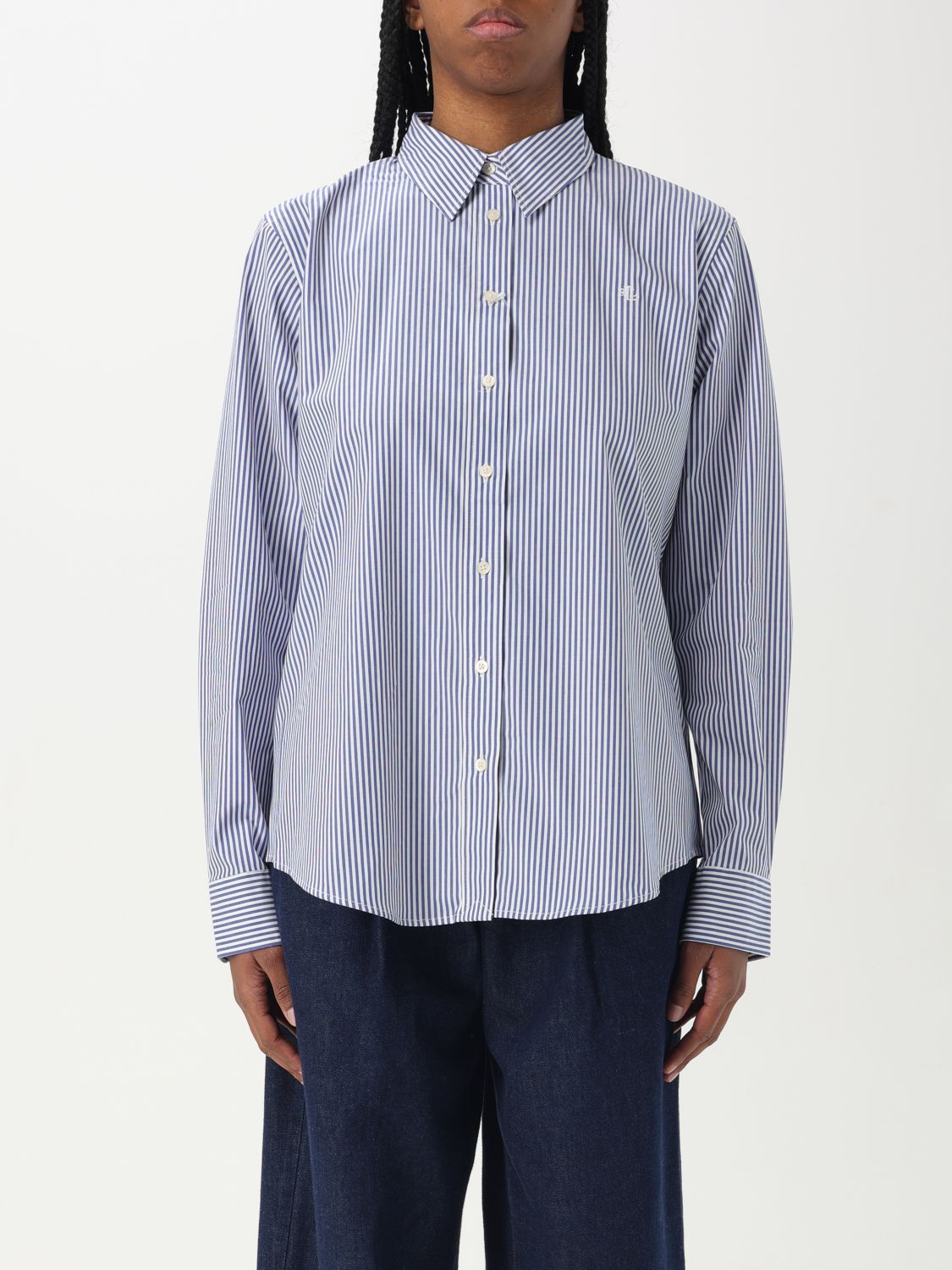 RALPH LAUREN SHIRT LAUREN RALPH LAUREN WOMAN COLOR BLUE 1 423134239