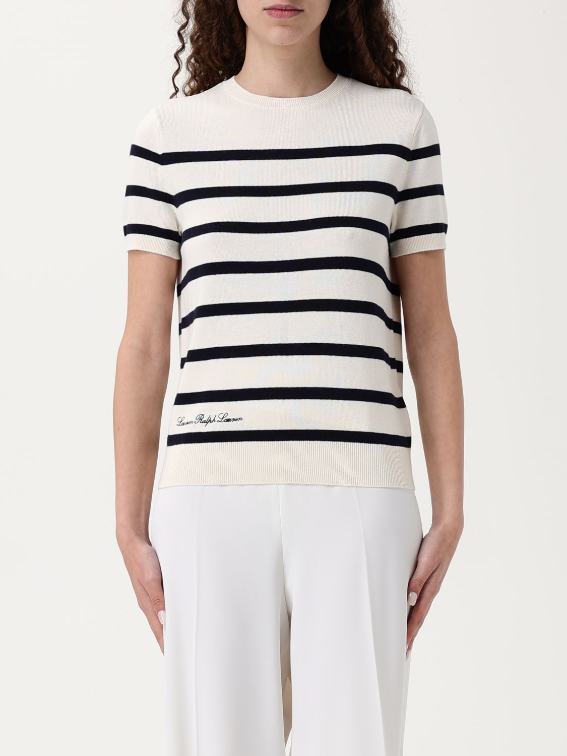 Ralph Lauren Sweater Lauren  Woman Color Yellow Cream