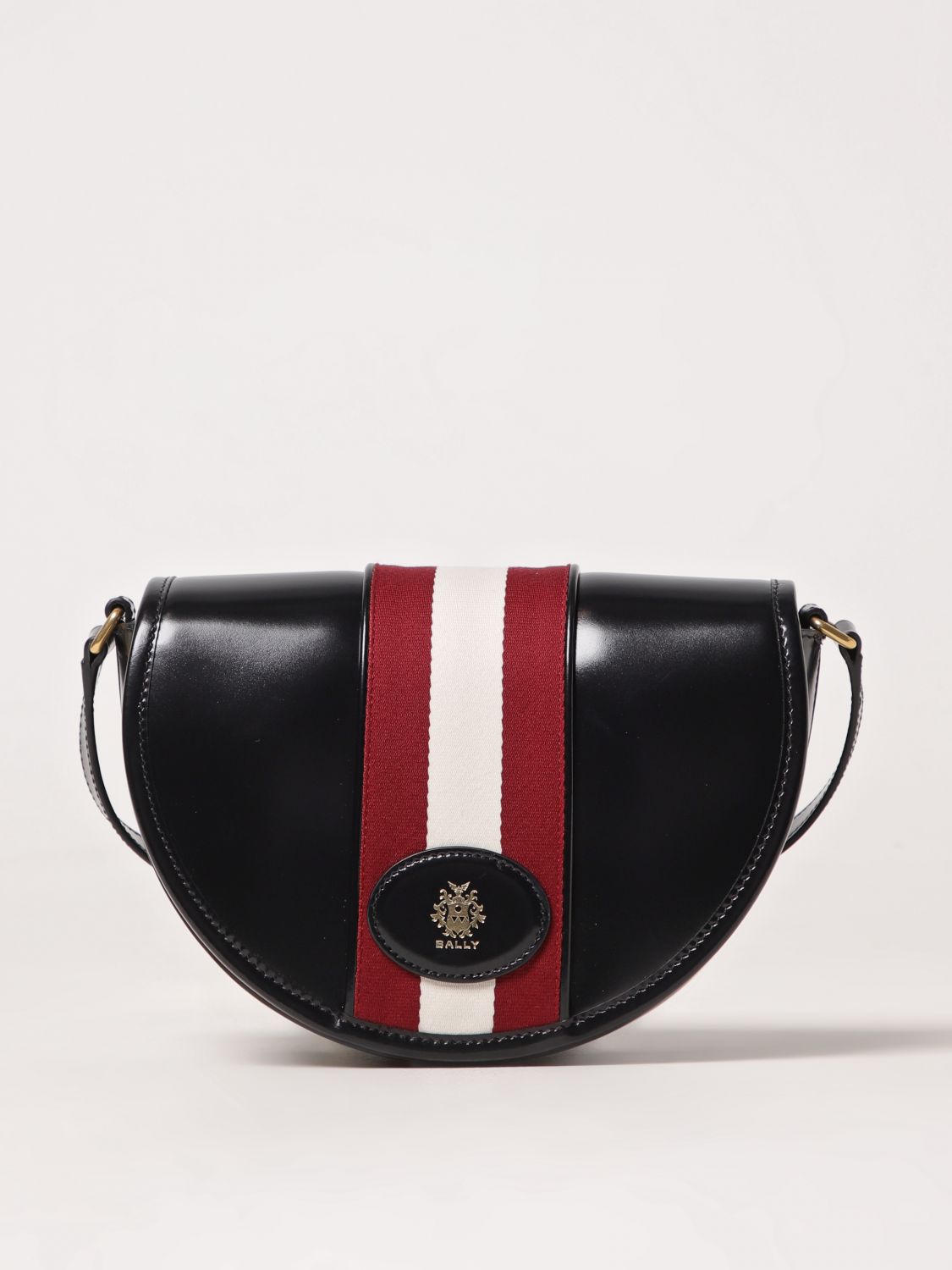 Shop Bally Crossbody Bags Woman Color Black