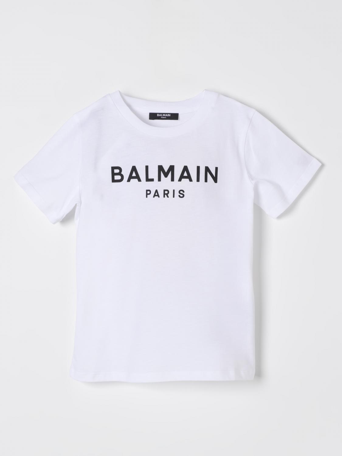 Balmain T-shirt Kids Color White In Weiss