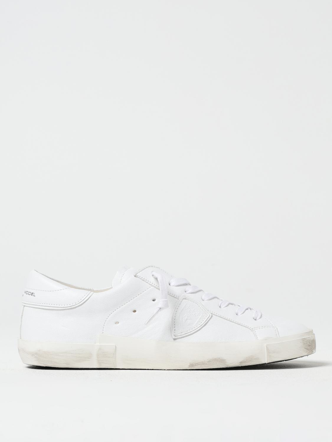 PHILIPPE MODEL SNEAKERS PHILIPPE MODEL MEN COLOR WHITE 423218001