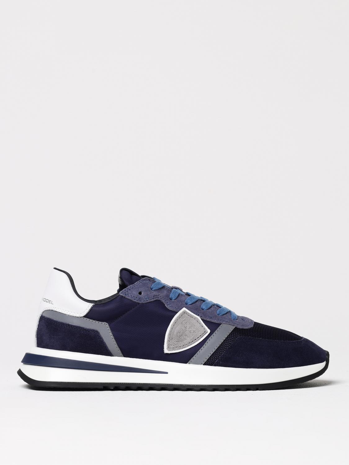 PHILIPPE MODEL SNEAKERS PHILIPPE MODEL MEN COLOR BLUE 423225009