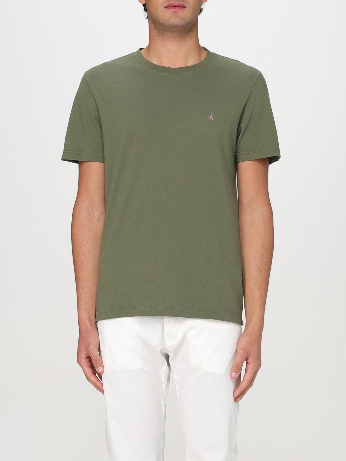 Brooksfield T-shirt Men Color Military In Military