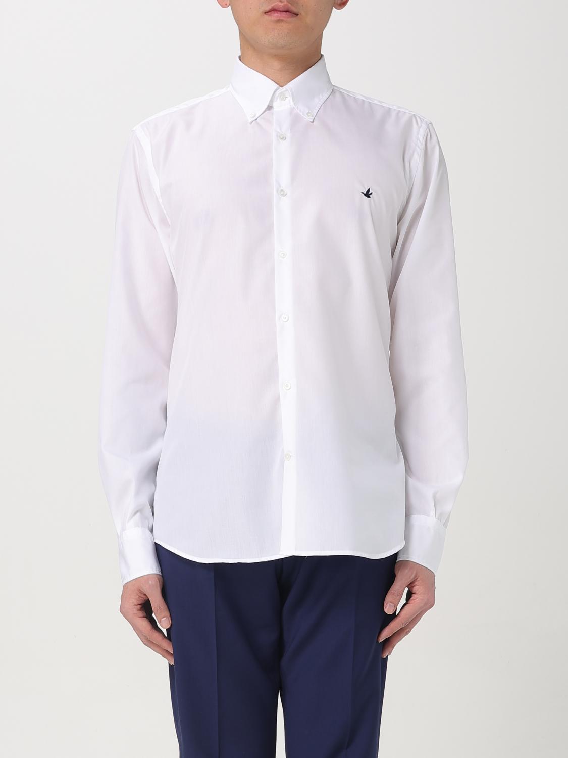 Brooksfield Shirt Men Color White In White