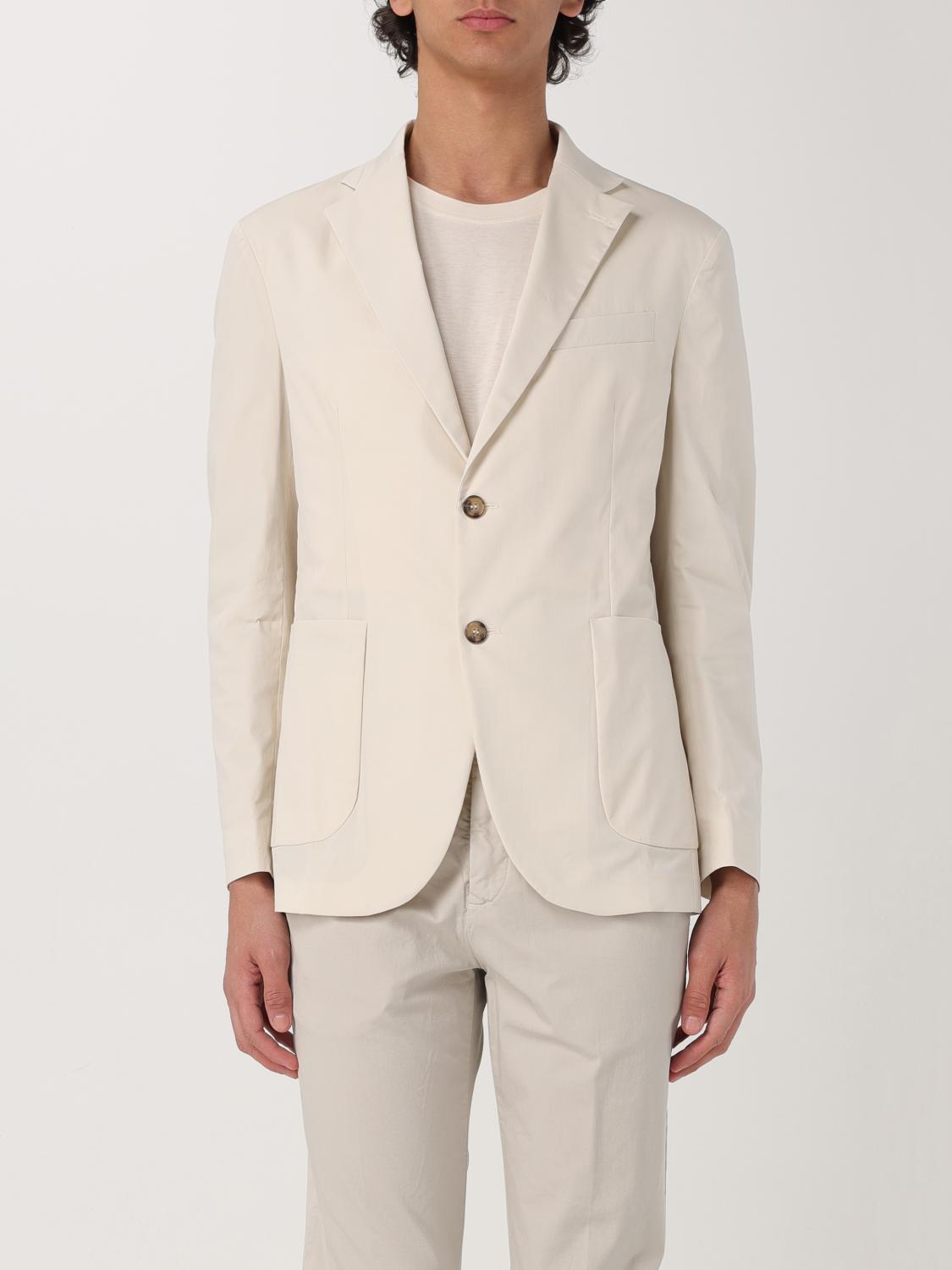 Brooksfield Blazer  Men Color Beige In Beige