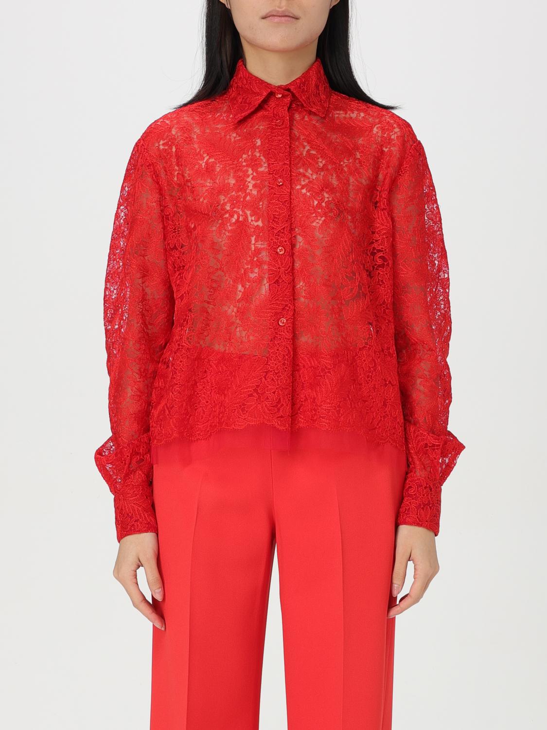 Ermanno Scervino Shirt Woman Color Red In Red