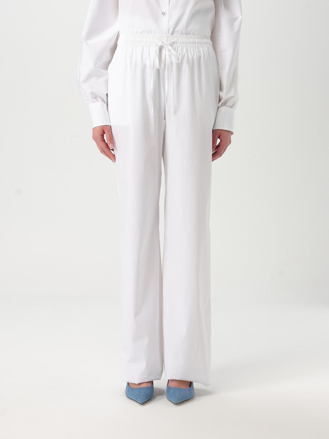 Ermanno Scervino Pants Woman Color White In White