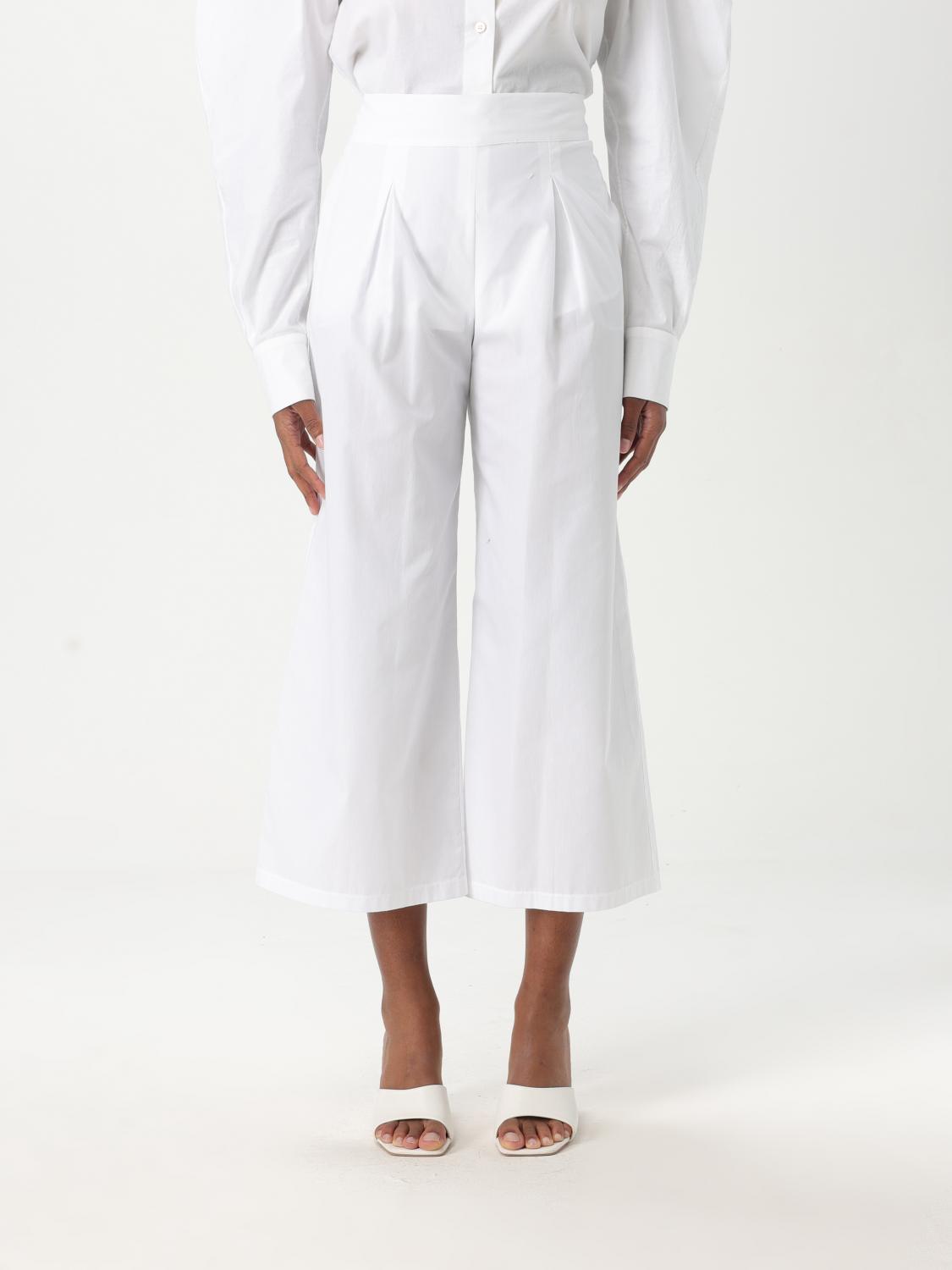 Ermanno Scervino Life Pants  Woman Color White In White