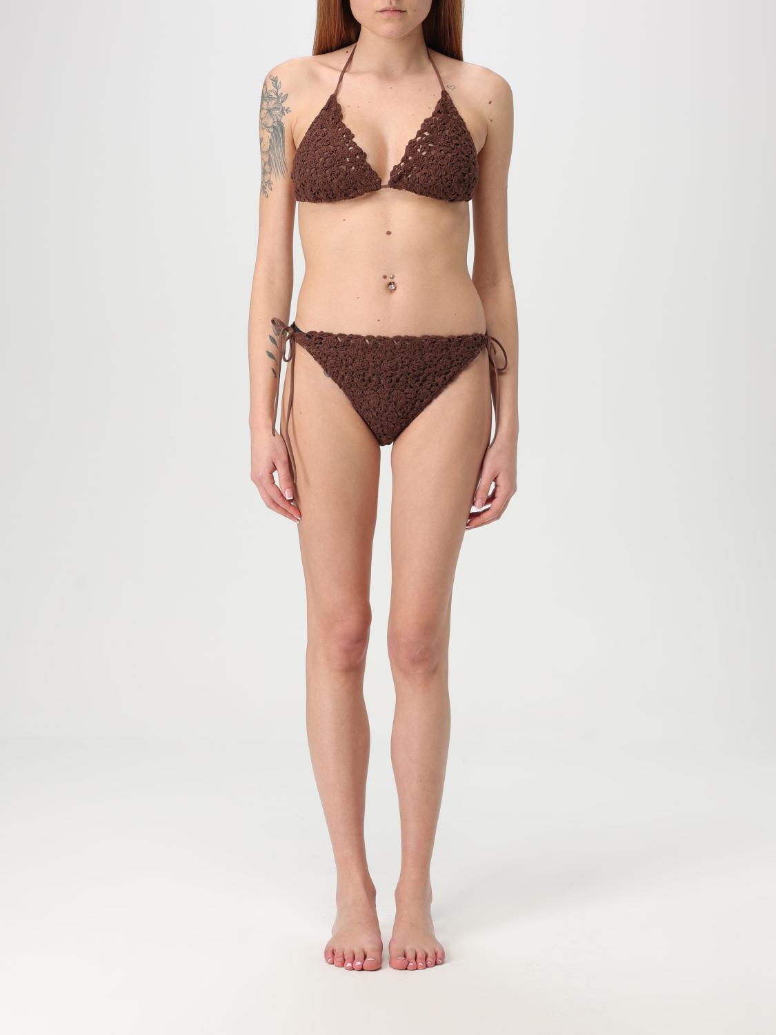 Ermanno Scervino Life Swimsuit  Woman Color Brown In Brown