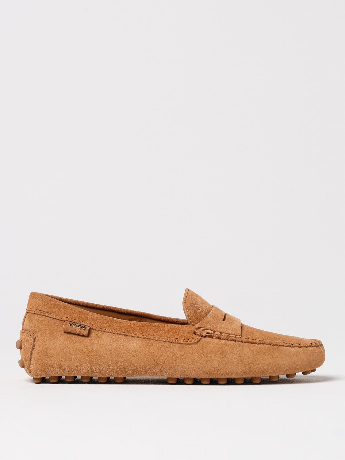 Tod's Gommino Leather Penny Driving Shoes In Brown