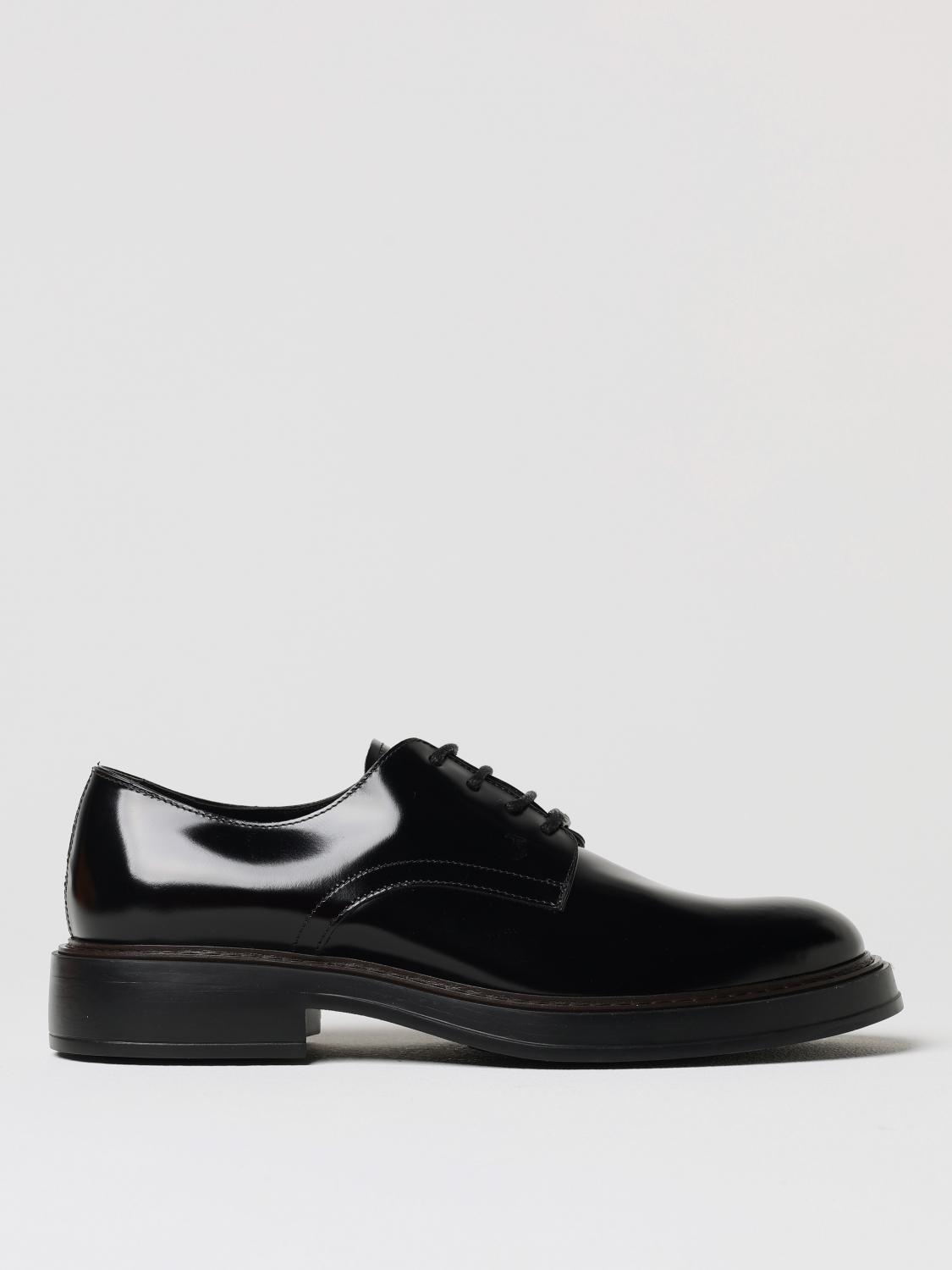 Tod's Brogue Shoes Men Color Black In Black