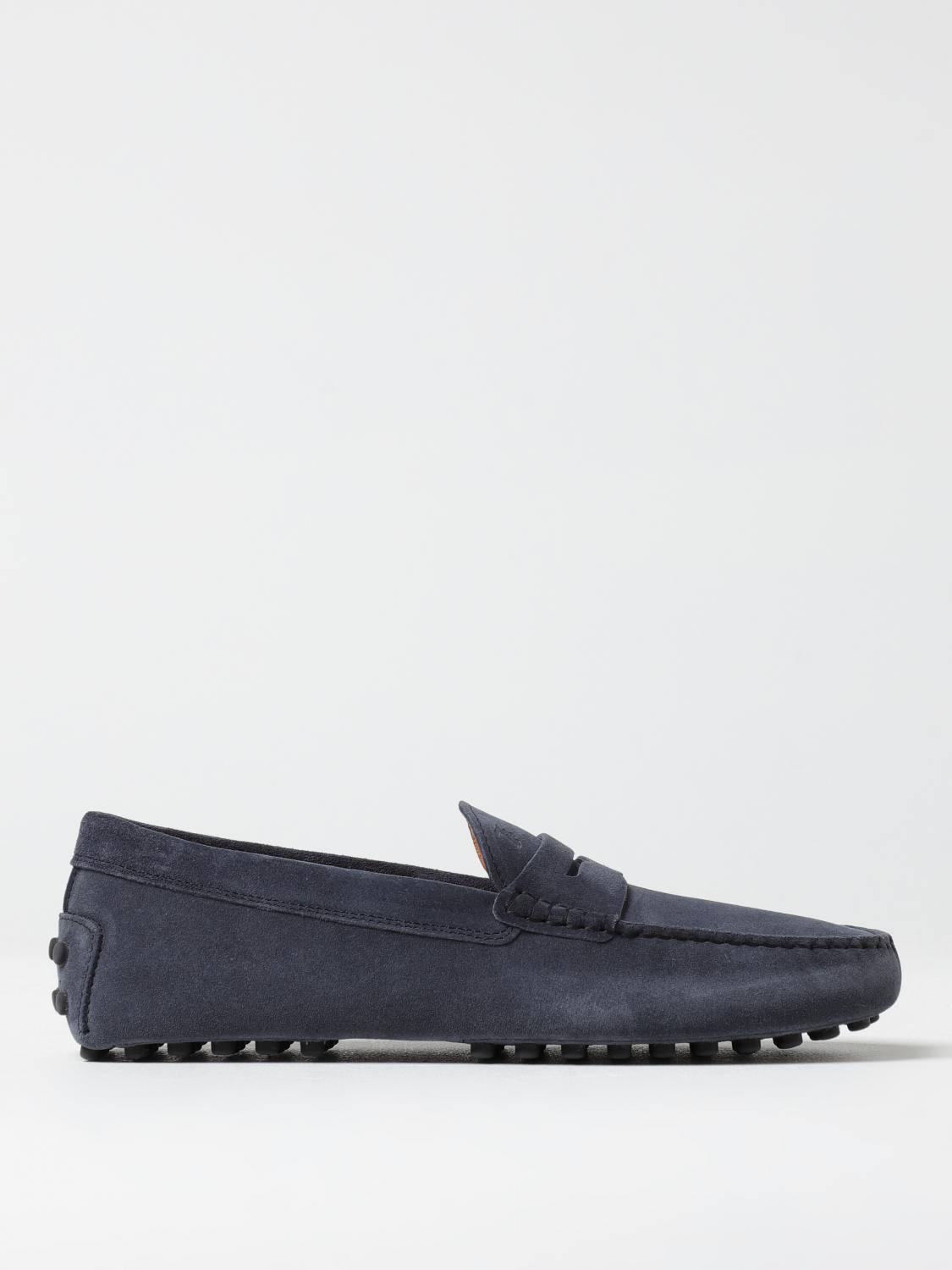 Tod's Loafers Men Color Blue In Blue