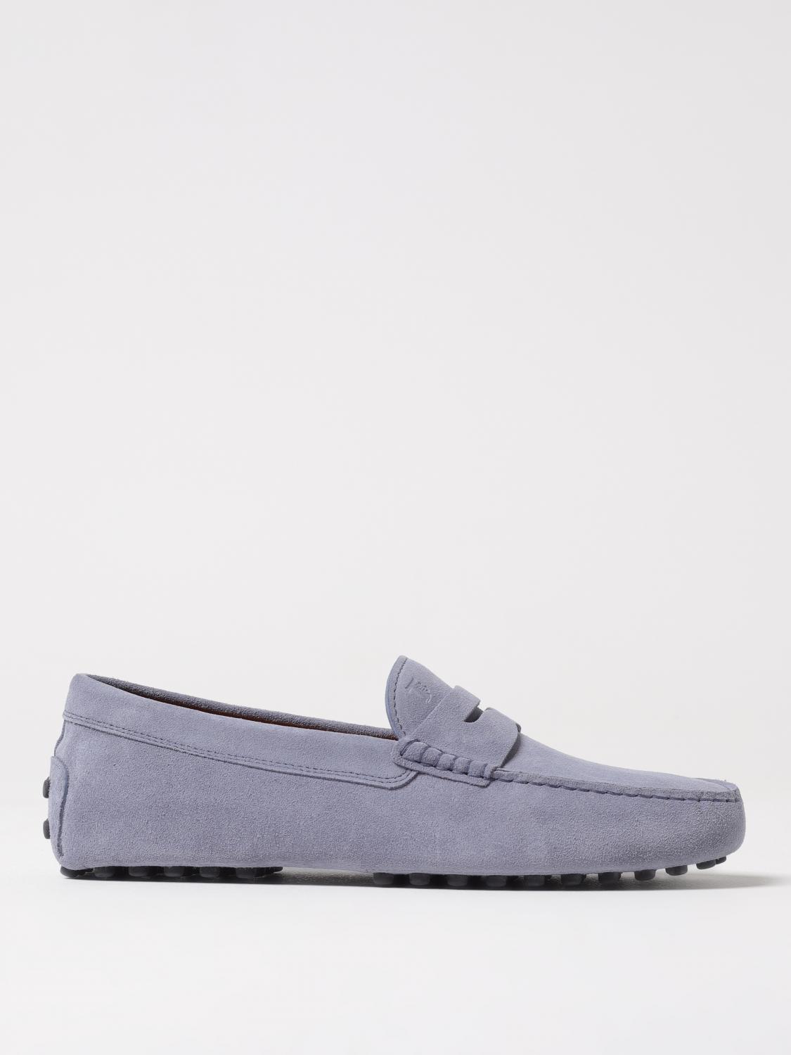 Tod's Flat Shoes In Gnawed Blue