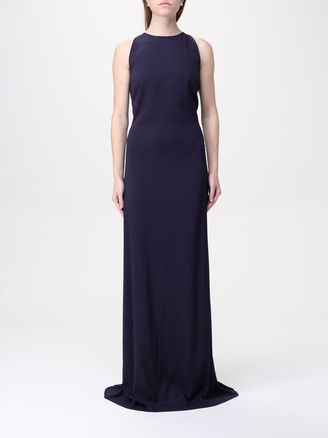 Alberta Ferretti Dress Woman Color Blue In Blue