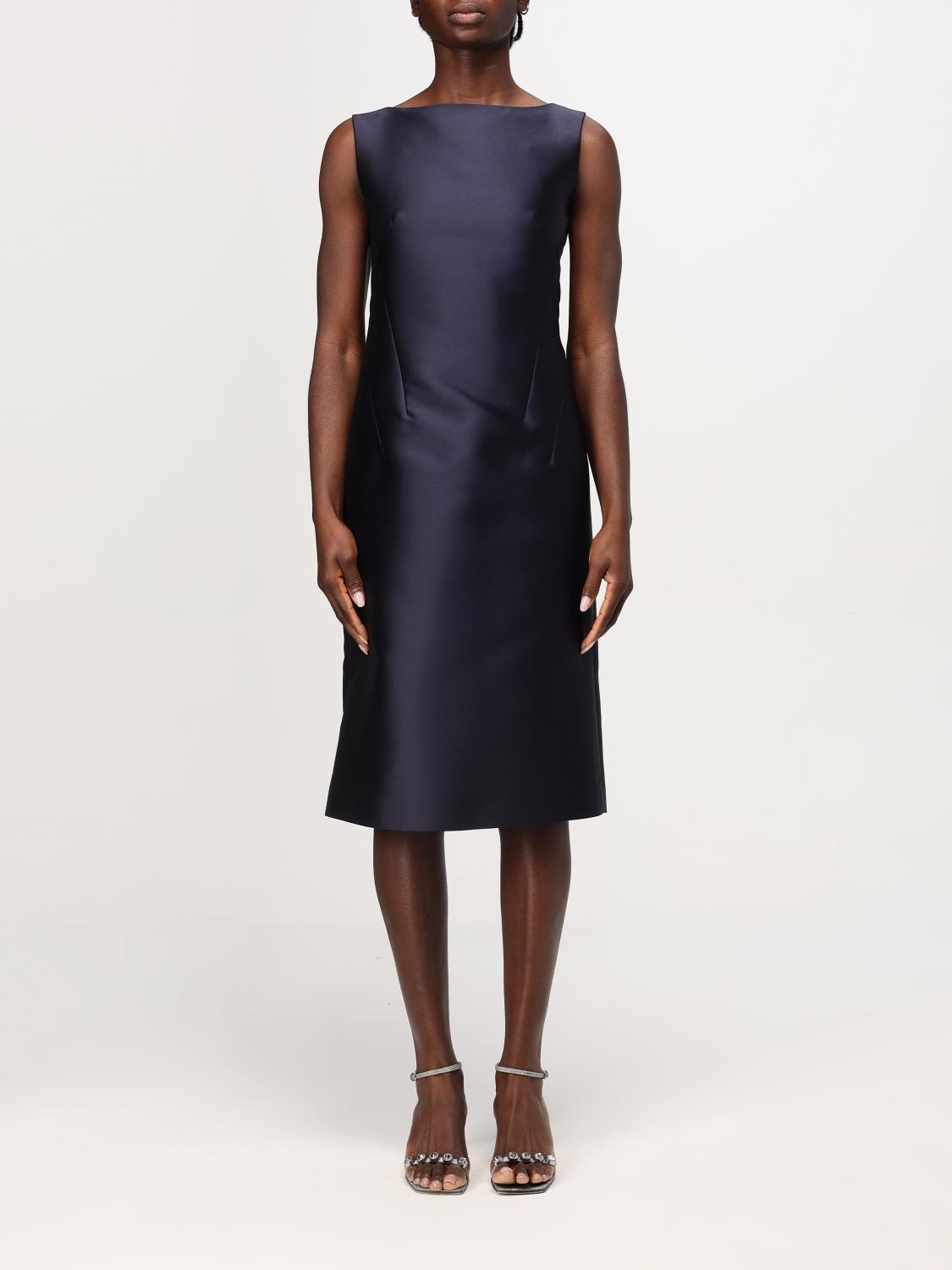 Alberta Ferretti Silk-satin Dress