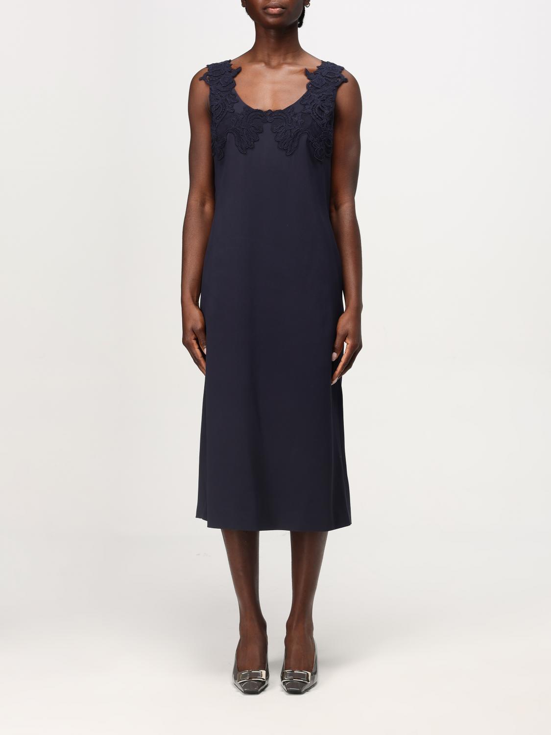 Alberta Ferretti Dress Woman Color Blue