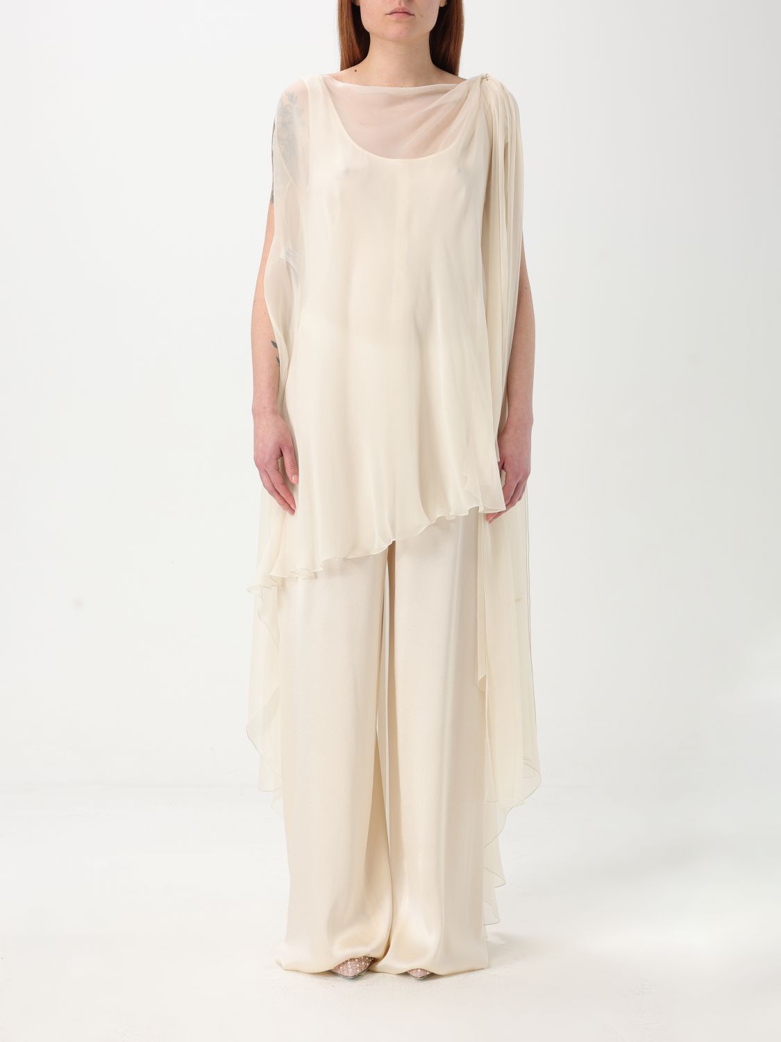Alberta Ferretti Kleider Damen Farbe Ivory In Ivory