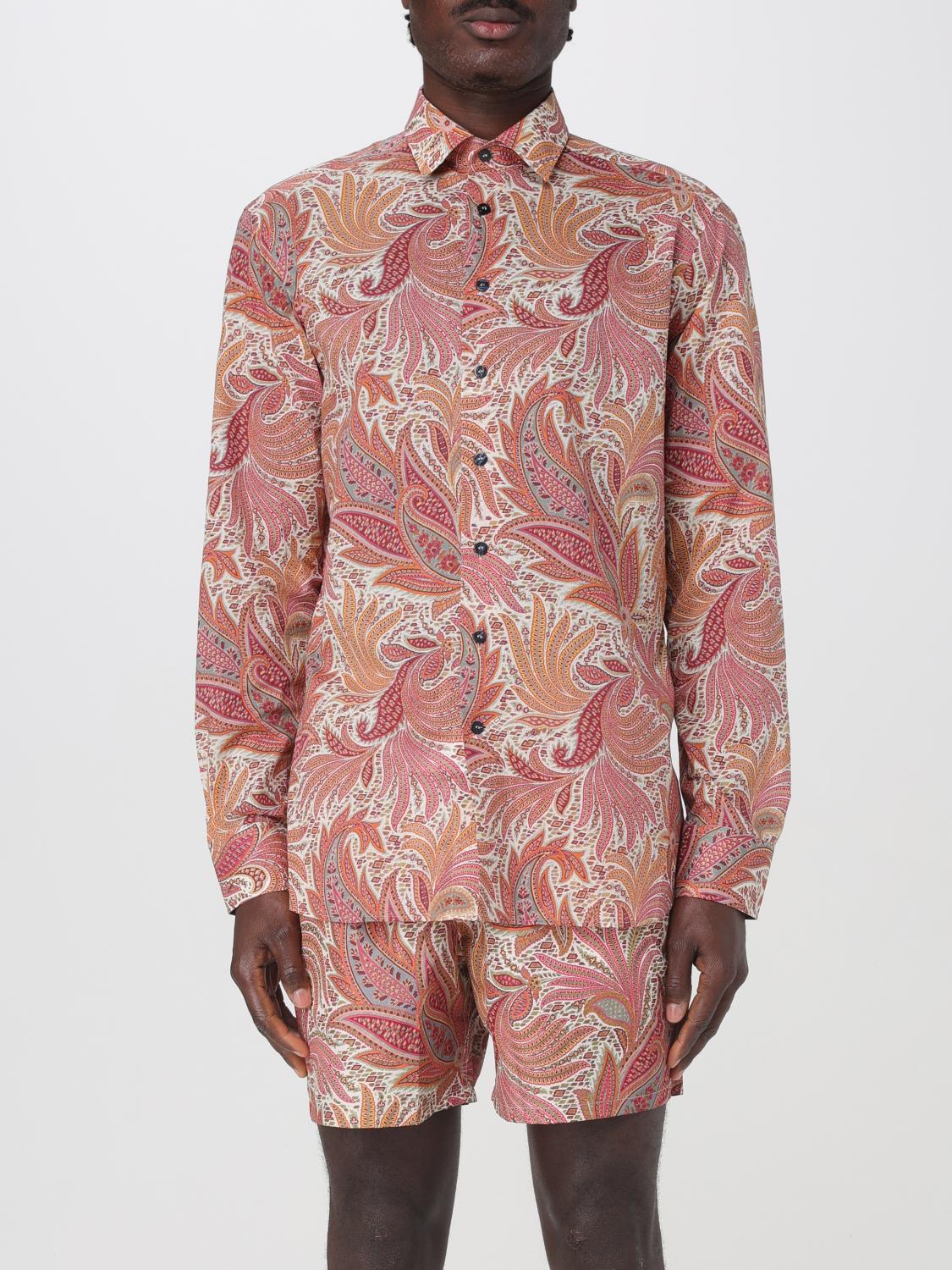 Etro Shirt  Men Color Multicolor In Multicolor