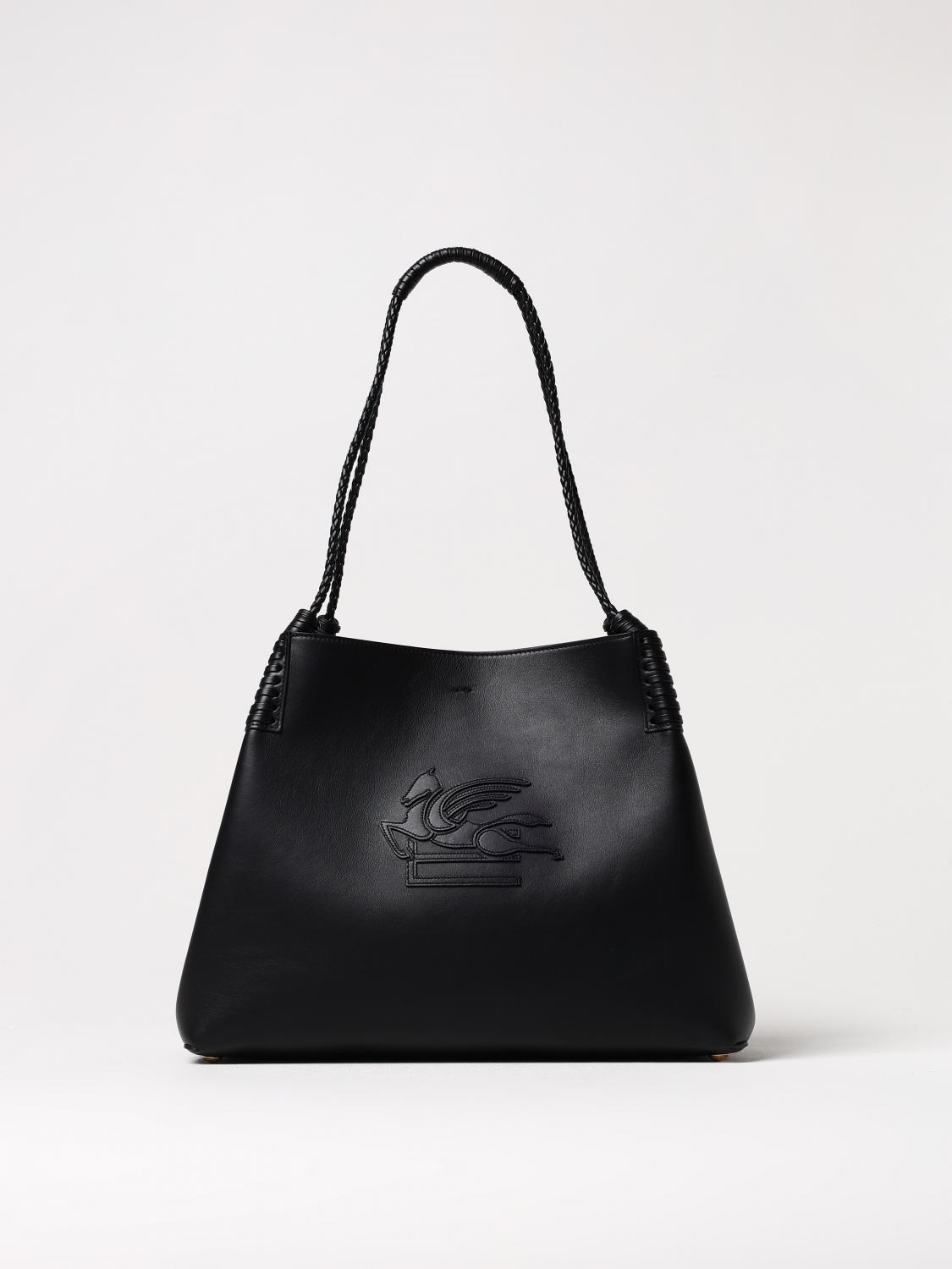 Etro Shoulder Bag Woman Color Black In Black