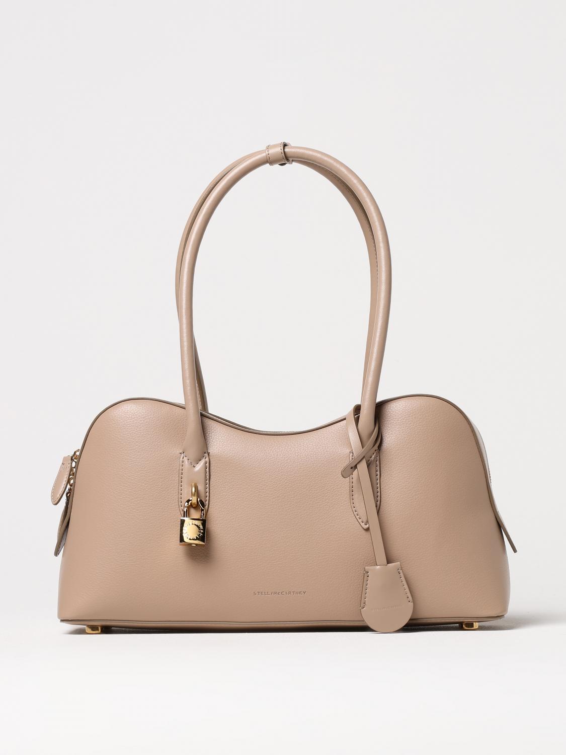 Stella Mccartney Shoulder Bag Woman Color Camel In Camel