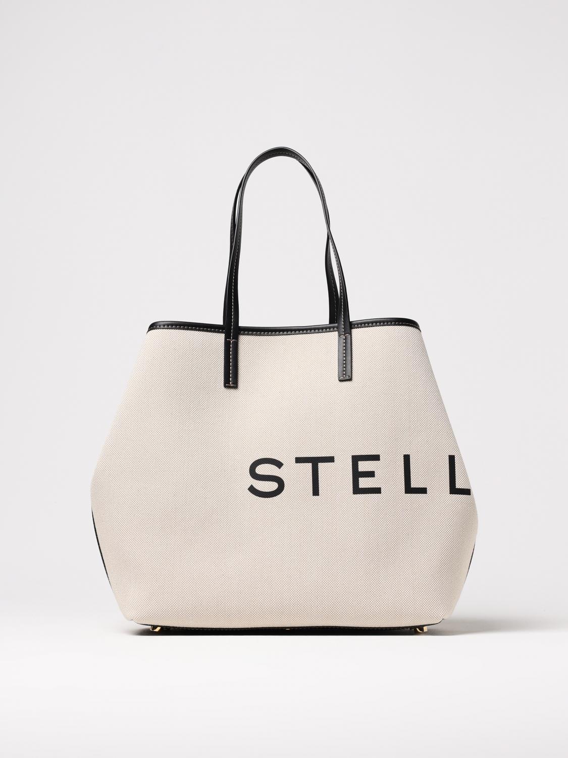 Stella Mccartney Tote Bags Woman Color Ecru In Ecru