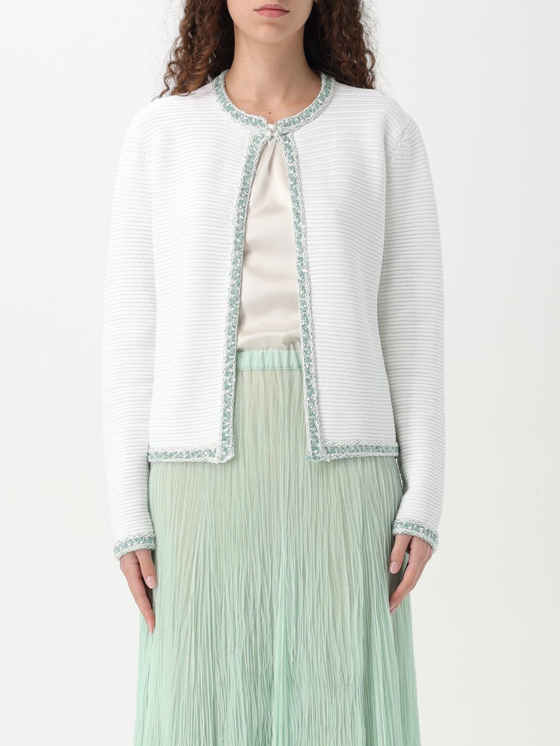 Fabiana Filippi Sequin-embellishment Jacket In White