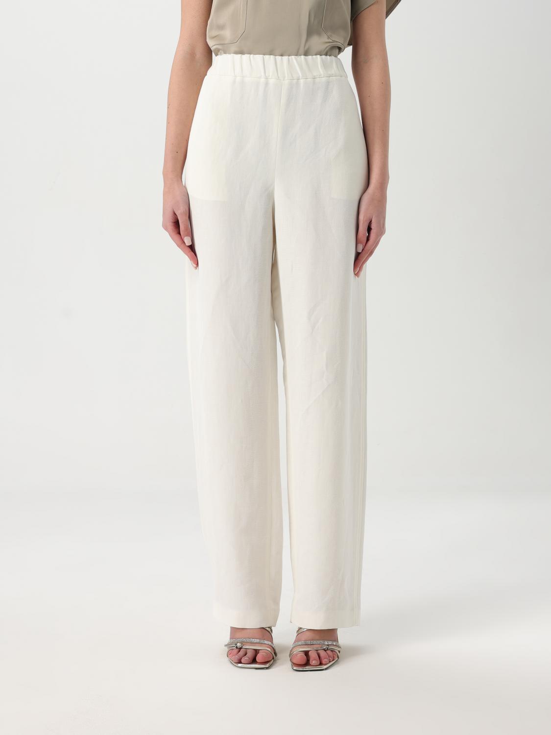Fabiana Filippi Pants Woman Color Yellow In Yellow