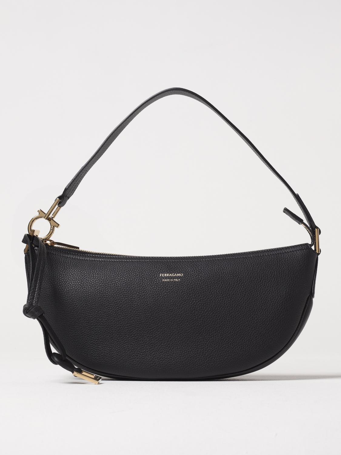 Ferragamo Shoulder Bag  Woman Color Black In Black