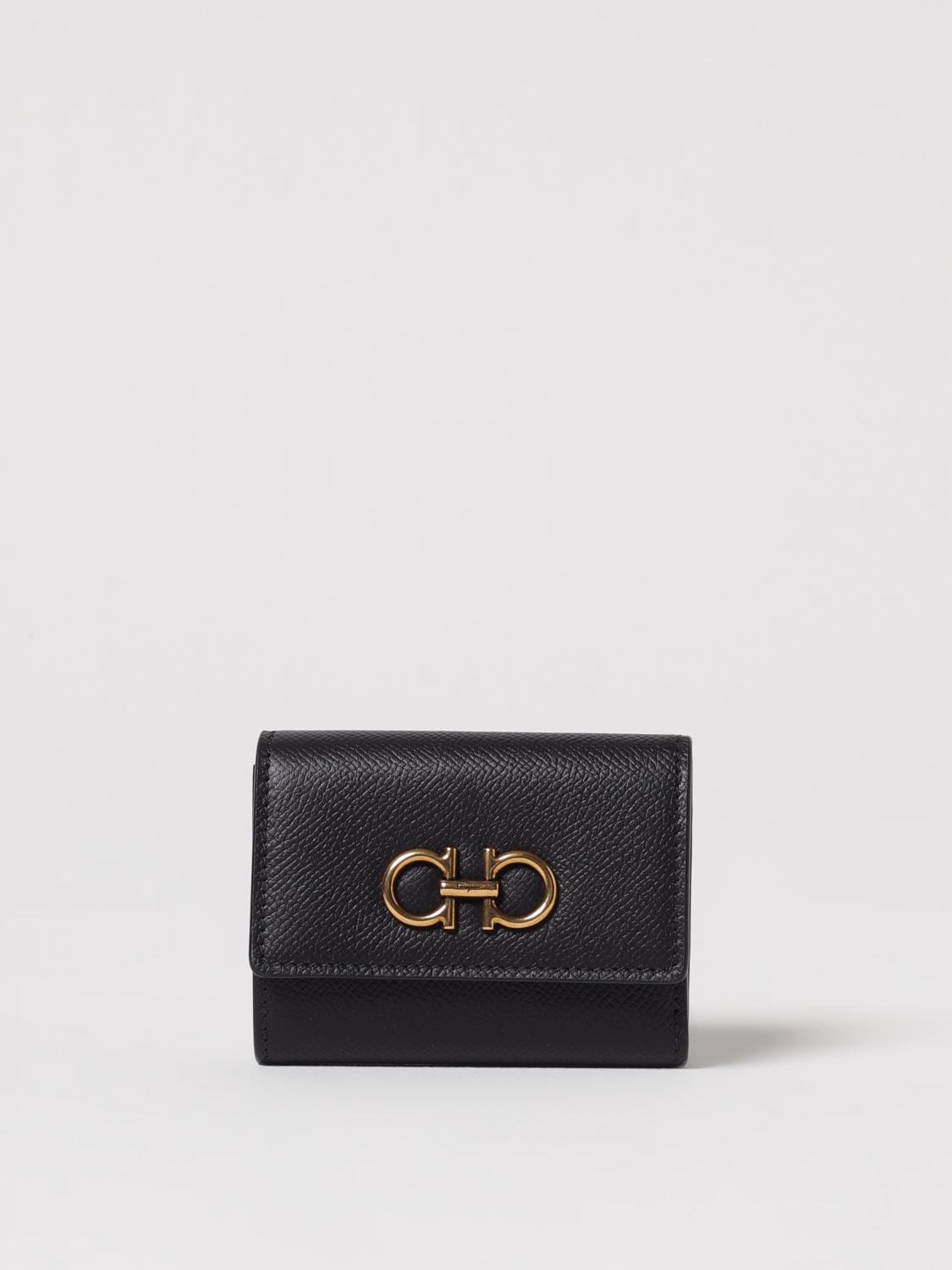 Ferragamo Wallet  Woman Color Black In 黑色