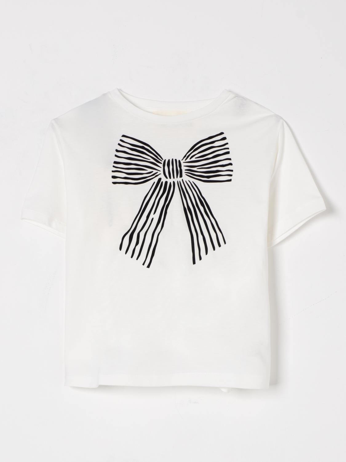 Simonetta T-shirt Kids Color Black In Black