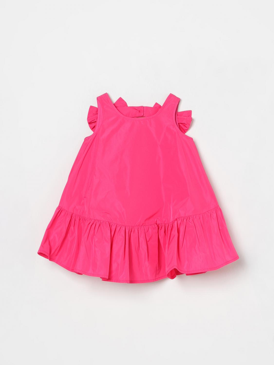 Simonetta Romper Kids Color Fuchsia In Fuchsia